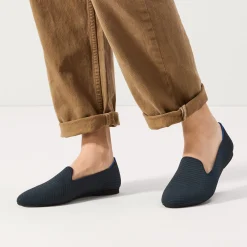 Rothy's The Almond Loafer^The Almond Loafer Navy Twill