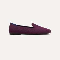 Rothy's The Almond Loafer^The Almond Loafer Plum Twill