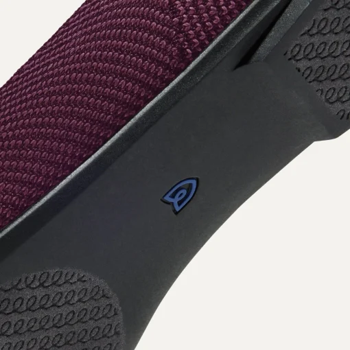 Rothy's The Almond Loafer^The Almond Loafer Plum Twill