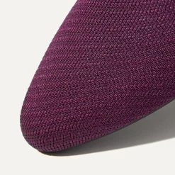 Rothy's The Almond Loafer^The Almond Loafer Plum Twill