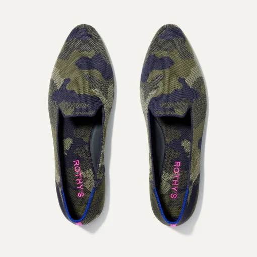Rothy's The Almond Loafer^The Almond Loafer Spruce Camo