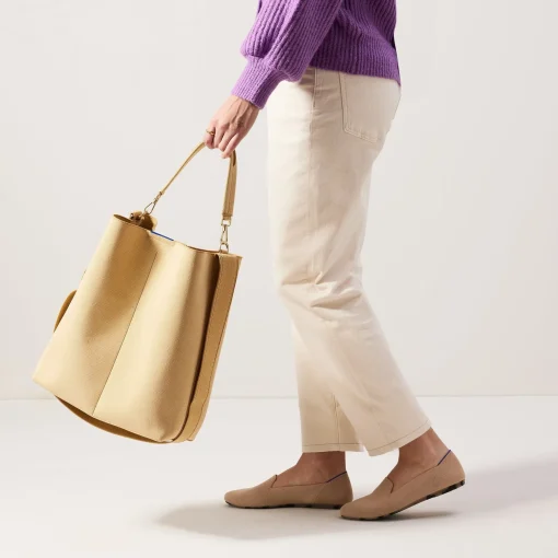 Rothy's Handbags^The Bucket Bag Golden Wheat