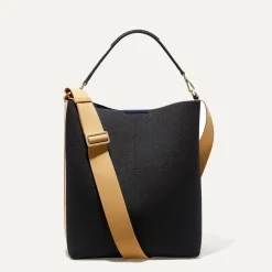 Rothy's Handbags^The Bucket Bag Ink And Ivory