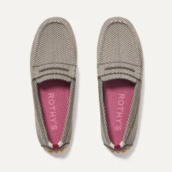 Rothy's The Driver^The Driver Iron Herringbone