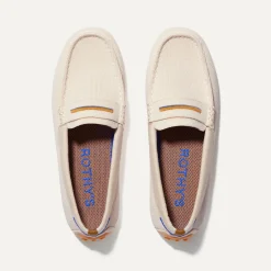 Rothy's The Driver^The Driver Oxford Creme