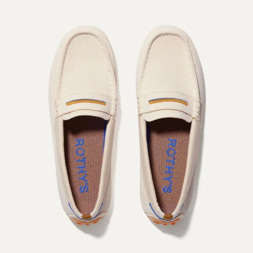 Rothy's The Driver^The Driver Oxford Creme