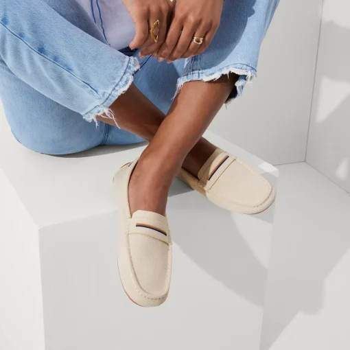 Rothy's The Driver^The Driver Oxford Creme