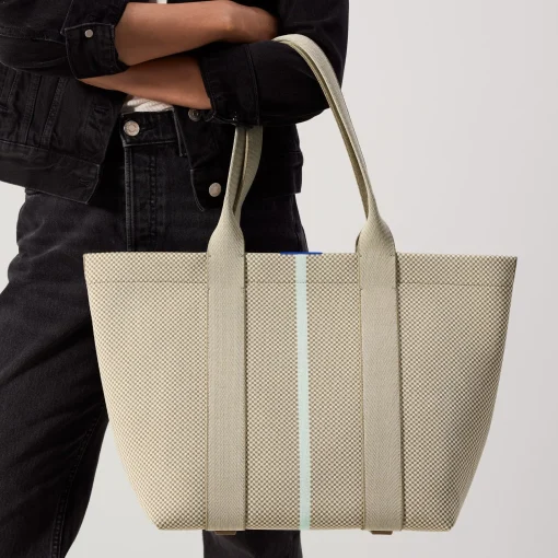 Rothy's Totes^The Essential Tote Coastal Mini Check