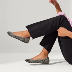 Rothy's The Flat^The Flat Black Glen Plaid