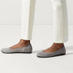 Rothy's The Flat^The Flat Silver Metallic