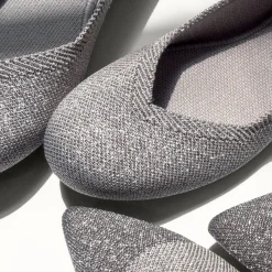 Rothy's The Flat^The Flat Silver Metallic