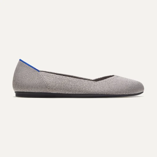 Rothy's The Flat^The Flat Silver Metallic