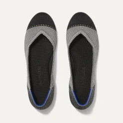 Rothy's The Flat^The Flat Grey Mist Captoe