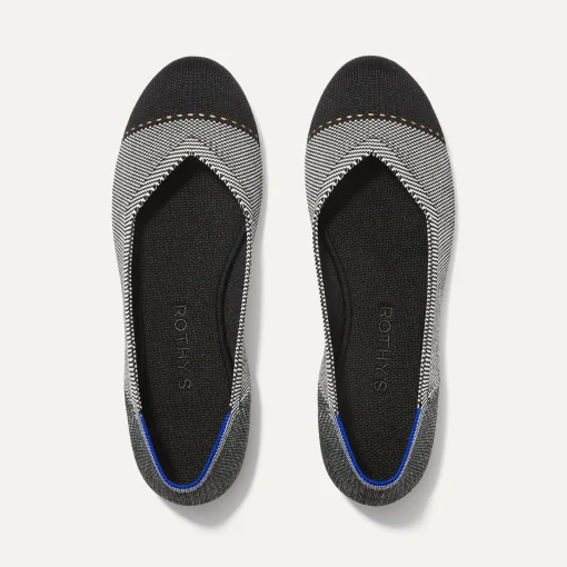 Rothy's The Flat^The Flat Grey Mist Captoe