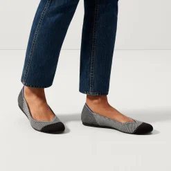 Rothy's The Flat^The Flat Grey Mist Captoe