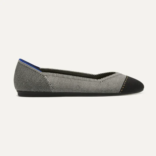 Rothy's The Flat^The Flat Grey Mist Captoe