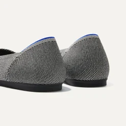 Rothy's The Flat^The Flat Grey Mist Captoe