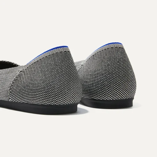Rothy's The Flat^The Flat Grey Mist Captoe
