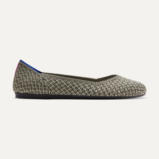 Rothy's The Flat^The Flat Slate Herringbone