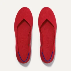 Rothy's The Flat^The Flat Bright Red
