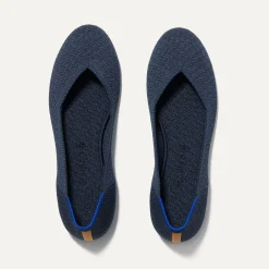 Rothy's The Flat^The Flat Navy Herringbone