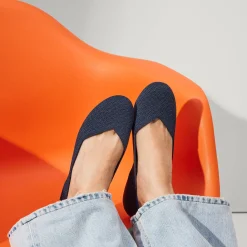 Rothy's The Flat^The Flat Navy Herringbone