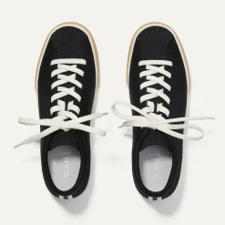 Rothy's The Lace Up^The Lace Up Sneaker Black