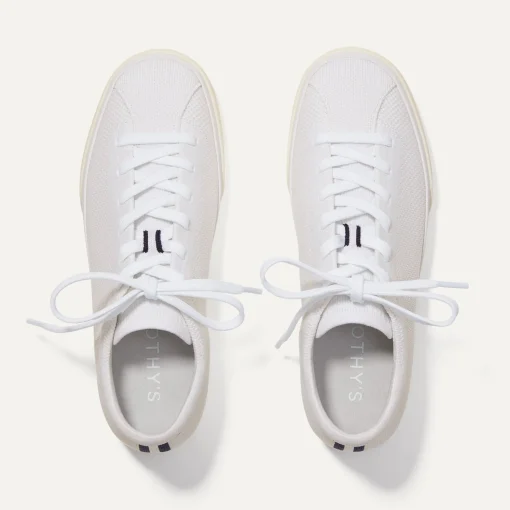 Rothy's The Lace Up^The Lace Up Sneaker Bright White
