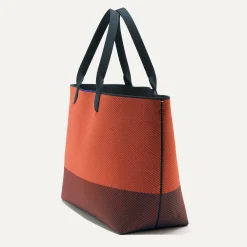 Rothy's Totes^The Lightweight Mega Tote Indigo Spice Twill