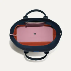 Rothy's Totes^The Lightweight Mega Tote Indigo Spice Twill