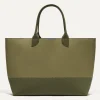 Rothy's Totes^The Lightweight Mega Tote Olive Twill