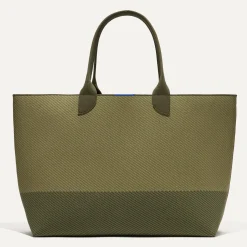Rothy's Totes^The Lightweight Mega Tote Olive Twill