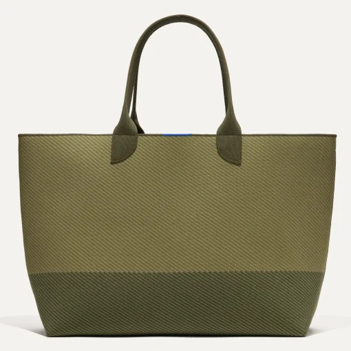 Rothy's Totes^The Lightweight Mega Tote Olive Twill