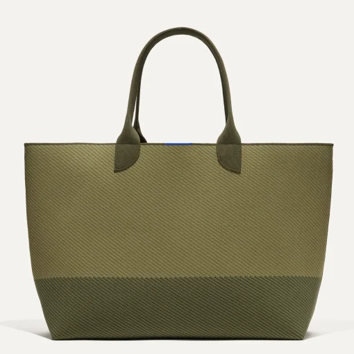 Rothy's Totes^The Lightweight Mega Tote Olive Twill