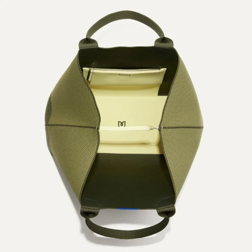 Rothy's Totes^The Lightweight Mega Tote Olive Twill