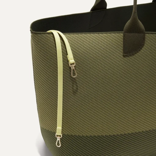 Rothy's Totes^The Lightweight Mega Tote Olive Twill