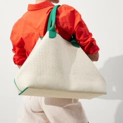 Rothy's Totes^The Lightweight Mega Tote Courtside White