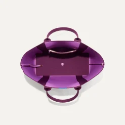 Rothy's Totes^The Lightweight Mega Tote Mulberry Rugby Stripe