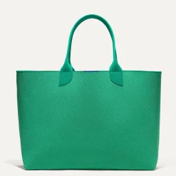 Rothy's Totes^The Lightweight Mega Tote Sea Green Twill