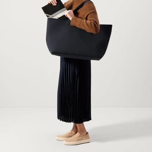 Rothy's Totes^The Lightweight Mega Tote Navy Twill