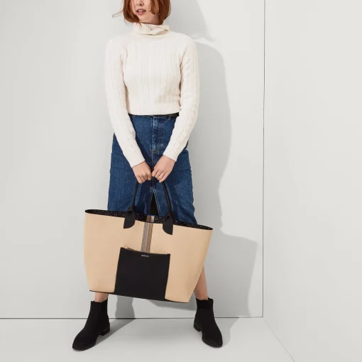 Rothy's Totes^The Lightweight Mega Tote Signature Black