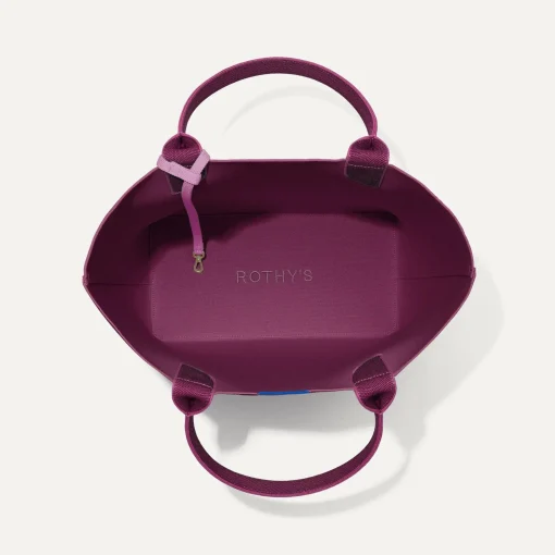Rothy's Totes^The Lightweight Tote Collegiate Currant