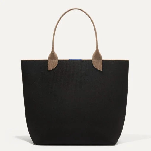 Rothy's Totes^The Lightweight Tote Black Portobello
