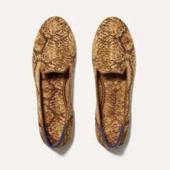 Rothy's The Loafer^The Loafer Bronze Metallic Python