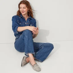 Rothy's The Loafer^The Loafer Ivory Glen Plaid