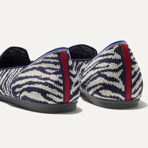 Rothy's The Loafer^The Loafer Navy Zebra