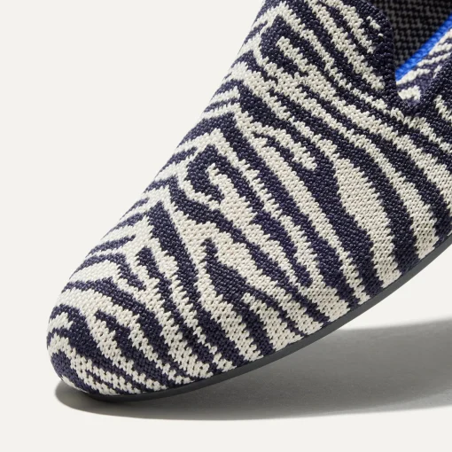 Rothy's The Loafer^The Loafer Navy Zebra