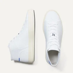 Rothy's The High Top^The Men's High Top Sneaker Bright White