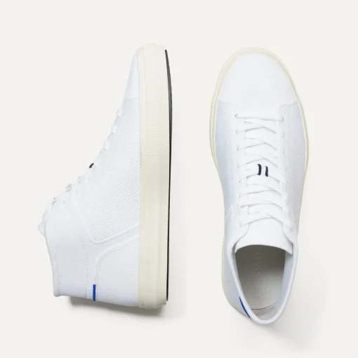 Rothy's The High Top^The Men's High Top Sneaker Bright White