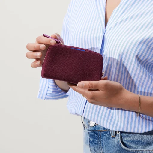 Rothy's Clutches & Pouches^The Mini Universal Pouch Collegiate Currant